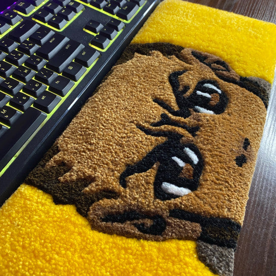 Rafiki Lion King Keyboard Rug