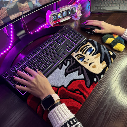 Tomoka Anime Keyboard Rug