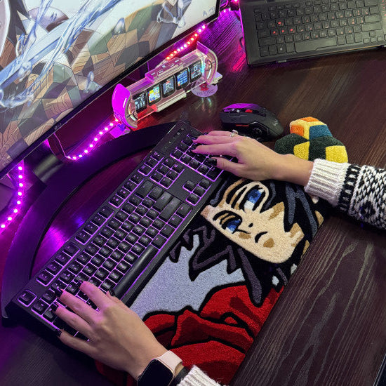 Tomoka Anime Keyboard Rug