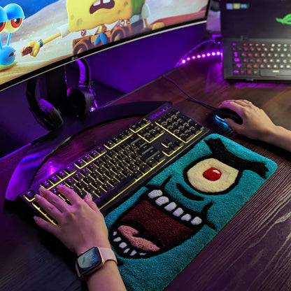 Plankton SpongeBob Keyboard Rug