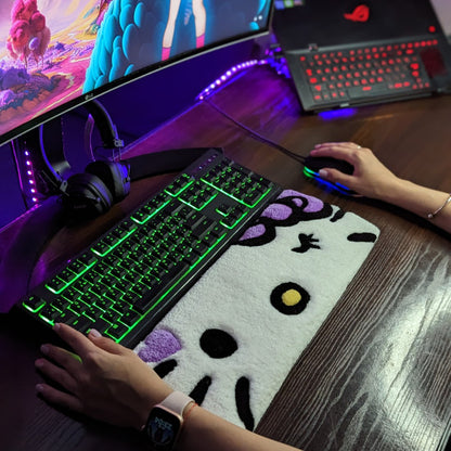 Hello Kitty Sanrio Keyboard Rug