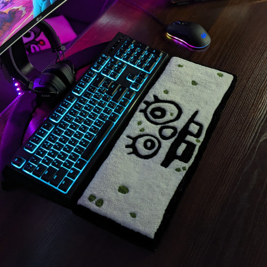 Doodle Art Keyboard Rug