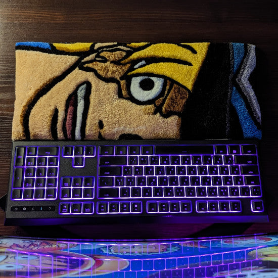 Sasuke Naruto Keyboard Rug