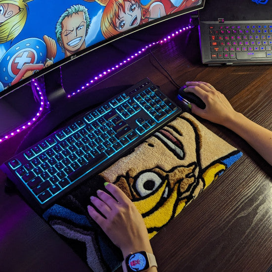 Sasuke Naruto Keyboard Rug