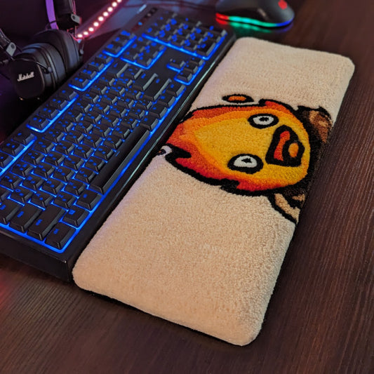 Calcifer Howl Moving Castle Keyboard Rug