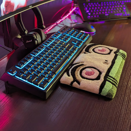 Cute Character Keyboard Rug - Compact