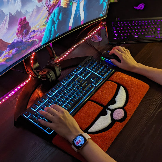 Cute Girlfriend Keyboard Rug