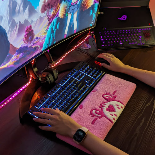 Care Bear Keyboard Rug
