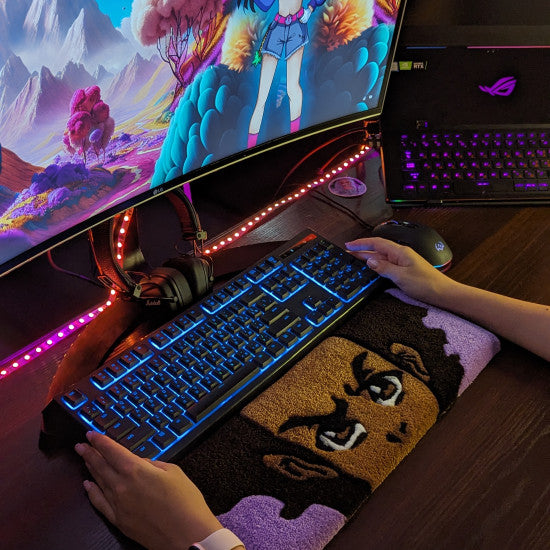 Furby Monster Keyboard Rug