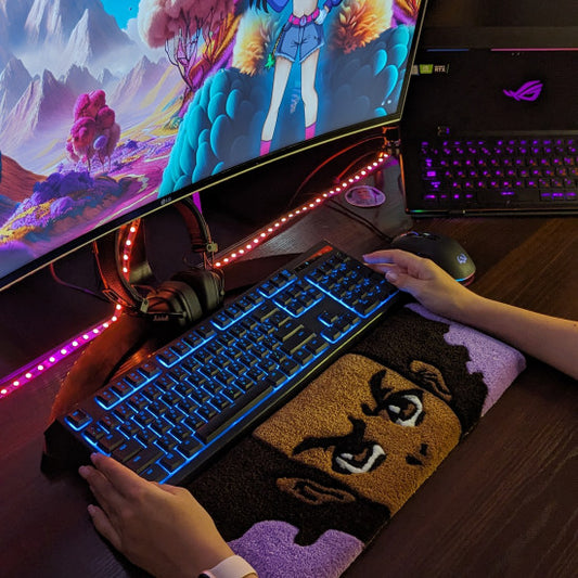 Furby Monster Keyboard Rug