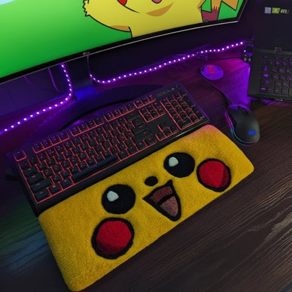 Happy Pikachu Pokemon Keyboard Rug