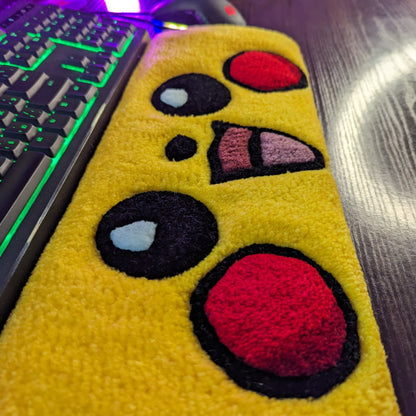 Happy Pikachu Pokemon Keyboard Rug