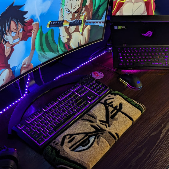 Zoro One Piece Keyboard Rug