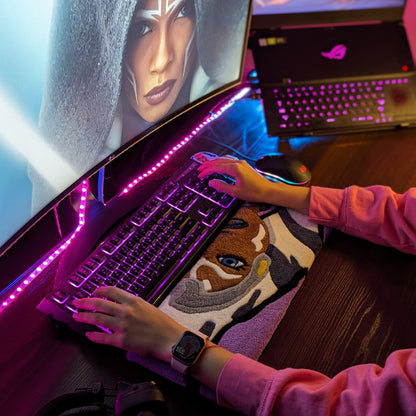 Ahsoka Tano Star Wars Keyboard Rug