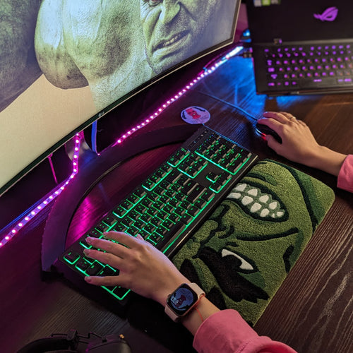 Hulk Marvel Keyboard Rug