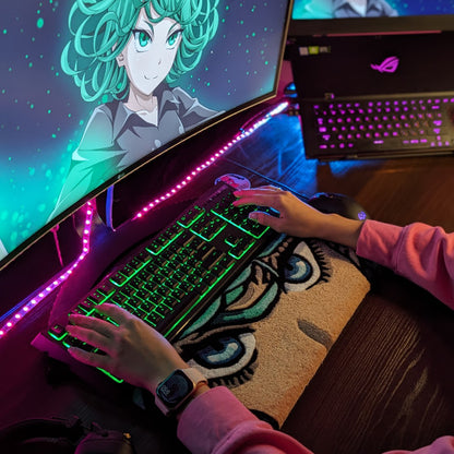 Anime Girl Keyboard Rug