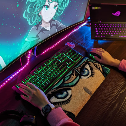 Anime Girl Keyboard Rug