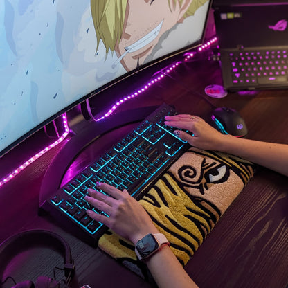 Sanji One Piece Keyboard Rug