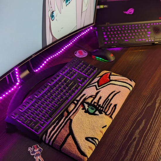 Zero Two Darling Keyboard Rug