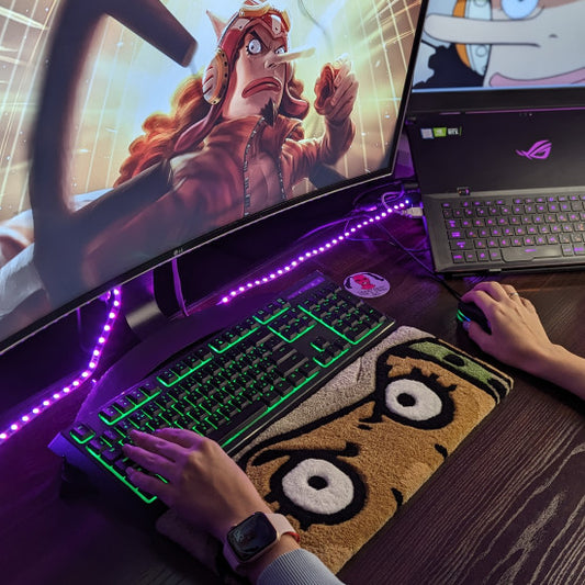 Usopp One Piece Keyboard Rug