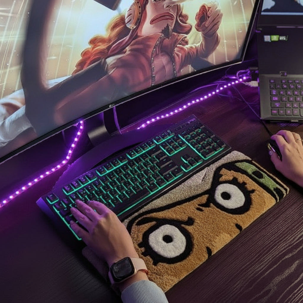 Usopp One Piece Keyboard Rug