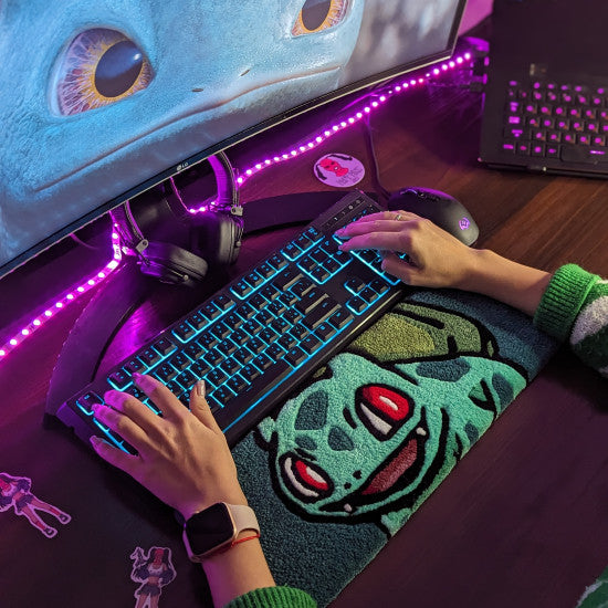 Bulbasaur Pokemon Keyboard Rug