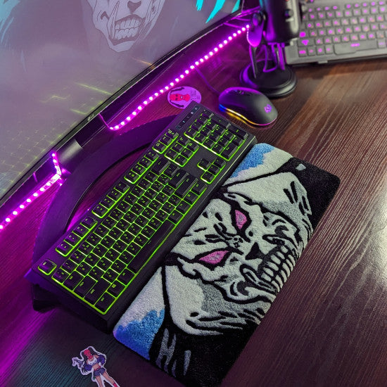 Manga Character Keyboard Rug