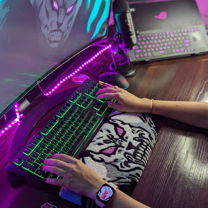 Manga Character Keyboard Rug