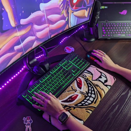 Demon Fox Monster Keyboard Rug