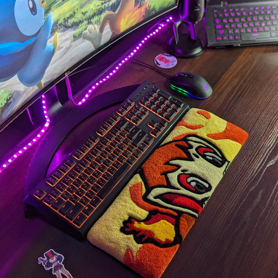Chimchar Pokemon Keyboard Rug