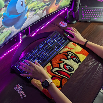 Chimchar Pokemon Keyboard Rug