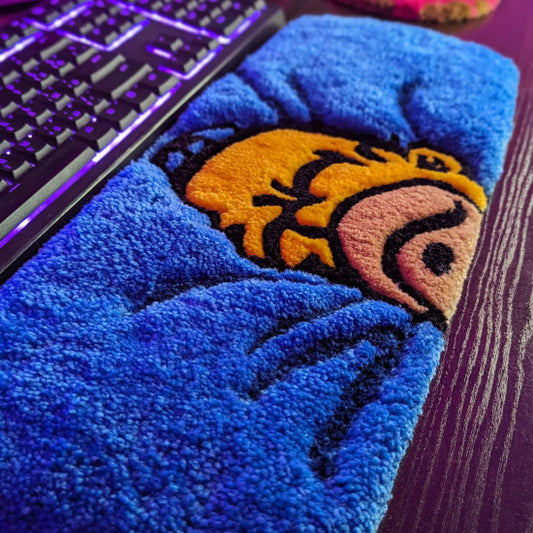 3D Homer Donut Keyboard Rug