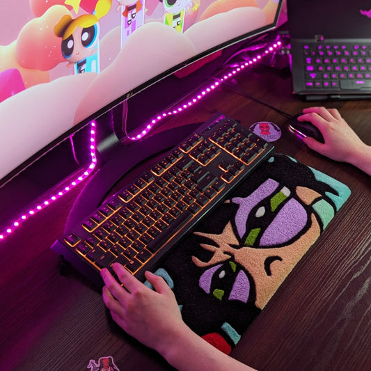 Mojo Jojo Powerpuff Girls Keyboard Rug