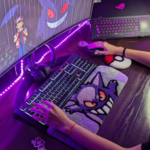 Gengar Pokemon Keyboard Rug