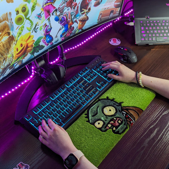 Zombie Character Keyboard Rug