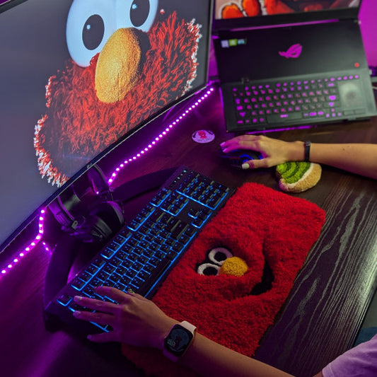 Elmo Sesame Street Keyboard Rug