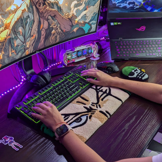 Zoro One Piece Keyboard Rug