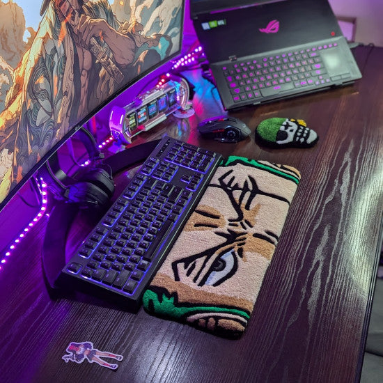 Zoro One Piece Keyboard Rug