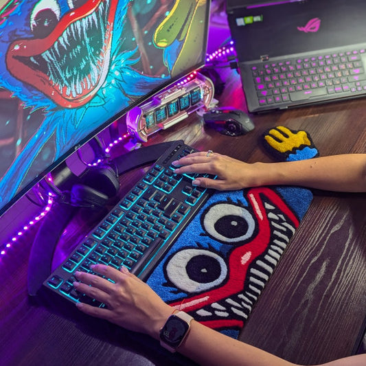 Monster Teeth Keyboard Rug