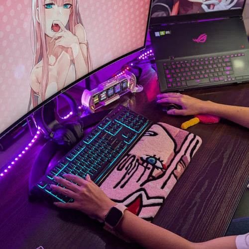 Zero Two Darling Keyboard Rug