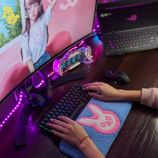 D.Va Bunny Overwatch Keyboard Rug