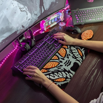 Demon Fox Keyboard Rug