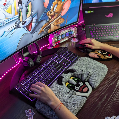 3D Tom Cat Keyboard Rug