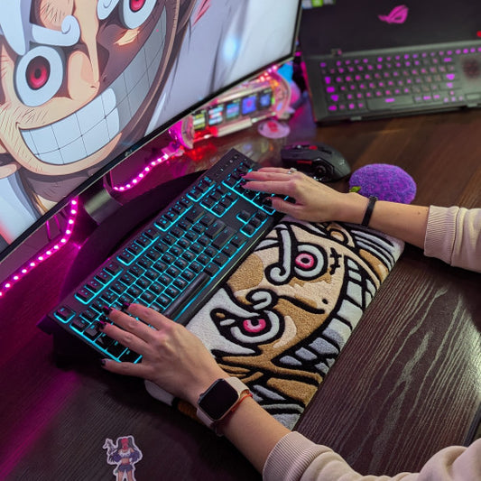Luffy Gear 5 One Piece Keyboard Rug